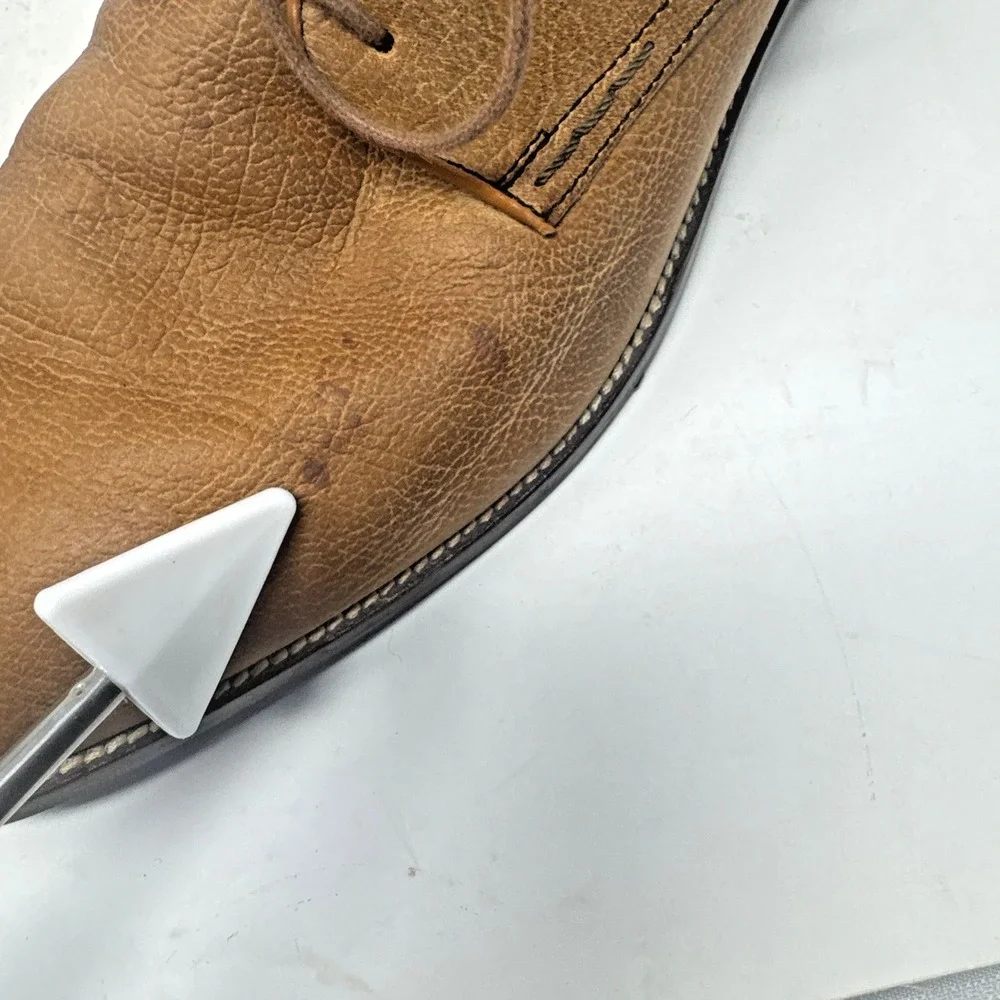 Cole Haan Grand.OS Men's Size 9.5  Tan Leather Oxford C12229
